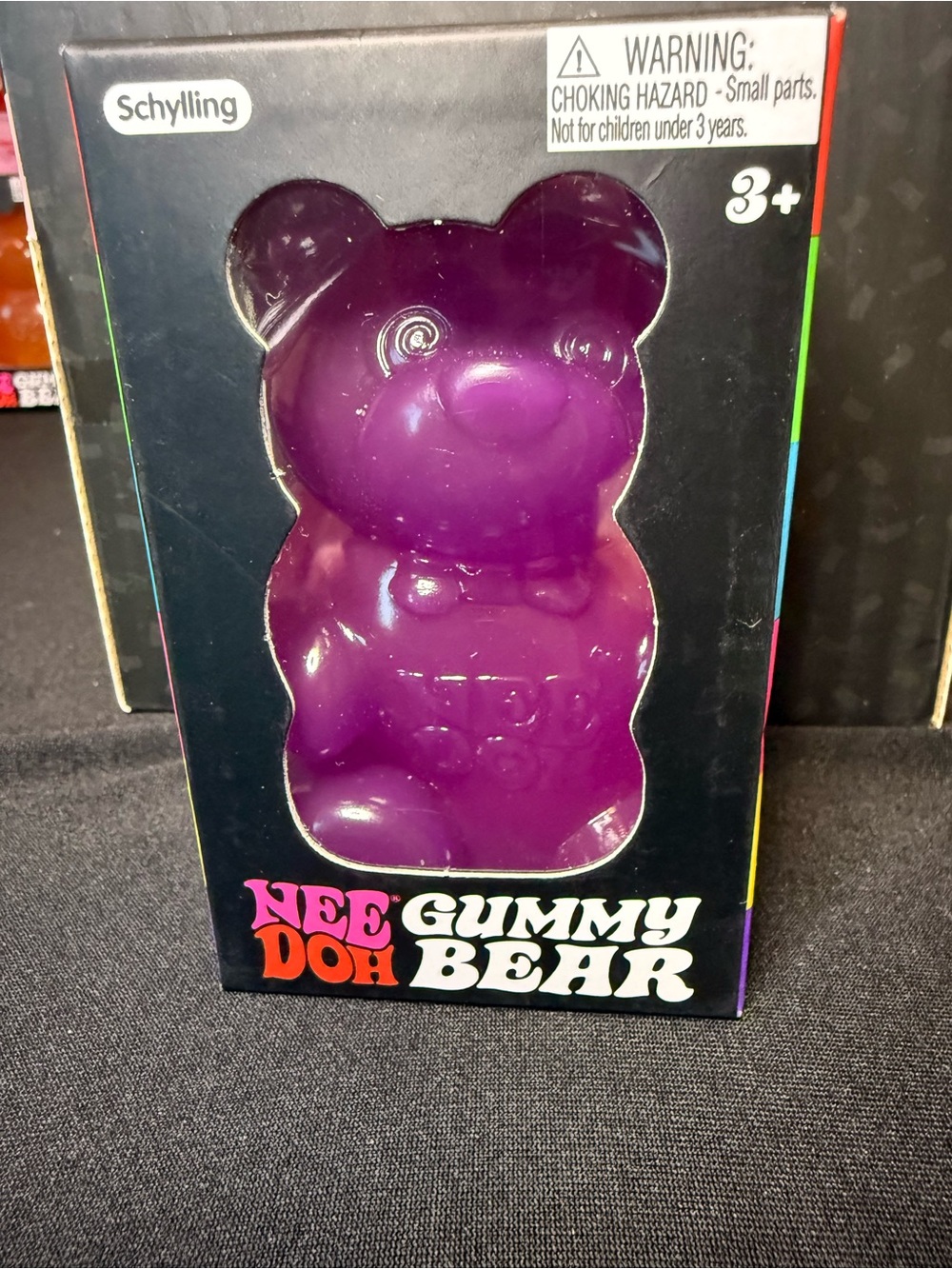 NeeDoh Gummy Bear Squishy Toy - Purple